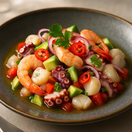 Севиче из морепродуктов
