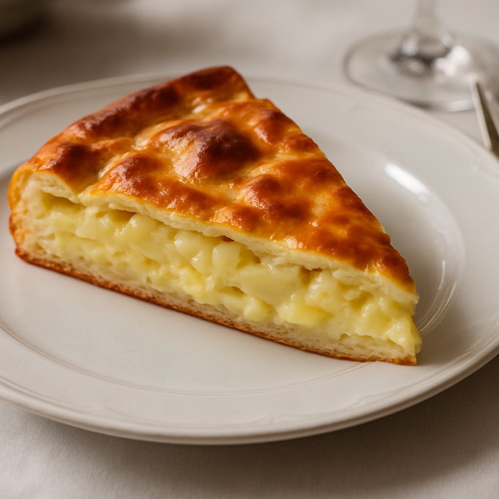 Пирог с картофелем и сыром