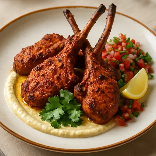 Баранина в тандури с пряностями