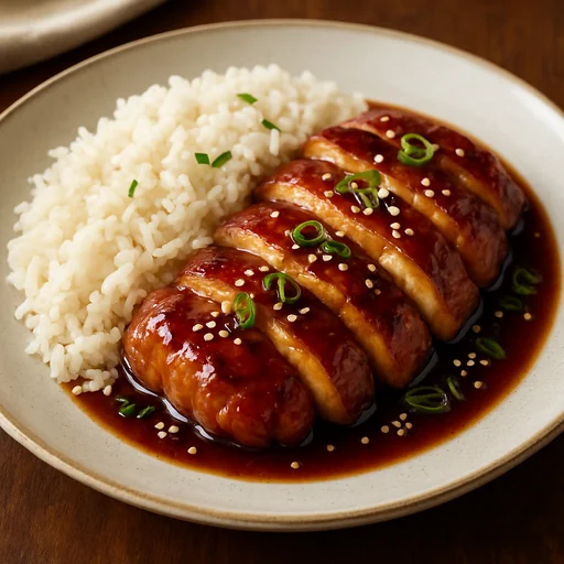 Курица терияки с рисом